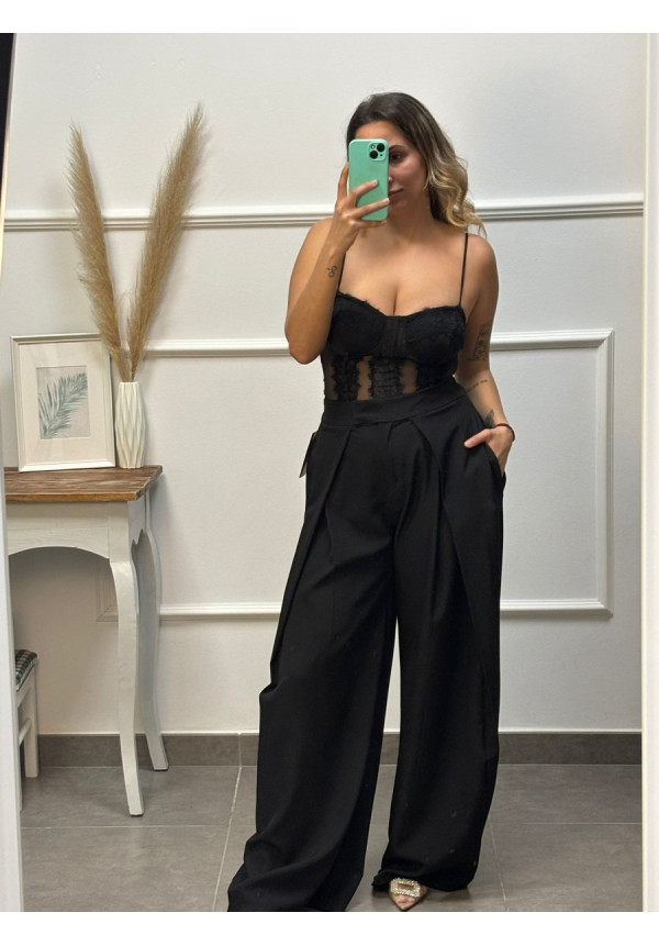 PANTALONES PATA ANCHA PINZA