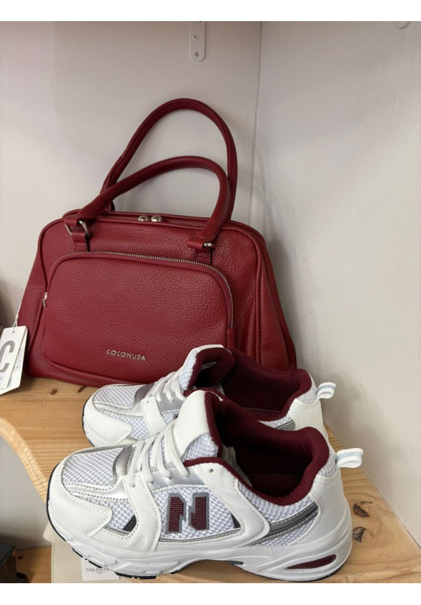 TENIS DEPORTIVOS NB BLANCOS