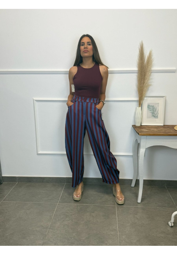 PANTALON GLOBO RAYA 13791