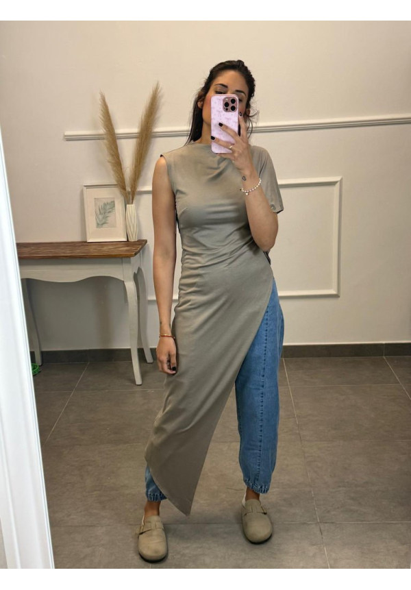 CAMISETA LARGA CEJADA 47172