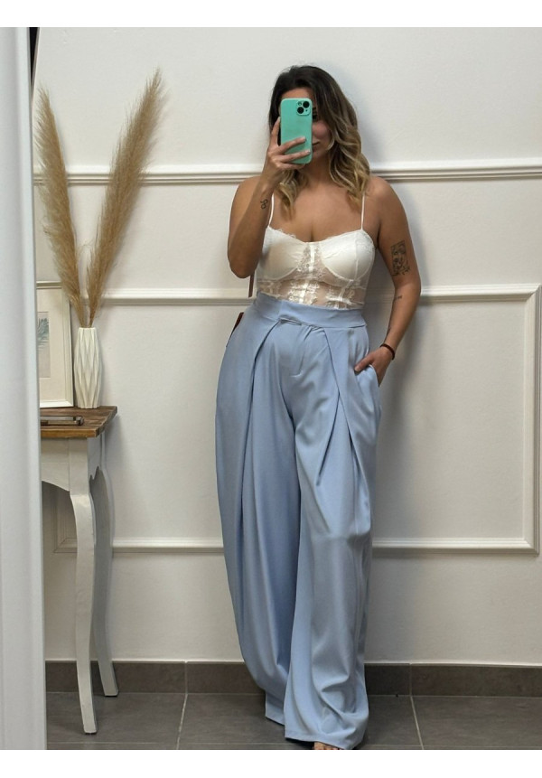 PANTALONES PATA ANCHA PINZA