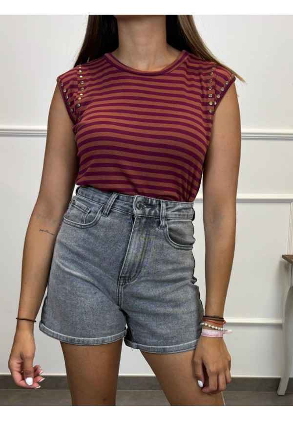CAMISETA SIZA RAYAS TACHUELA 29805