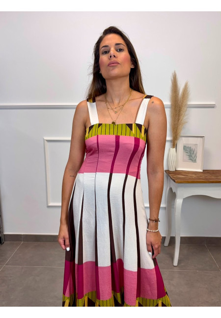 VESTIDO ESTAMPADO TABLITA 50561