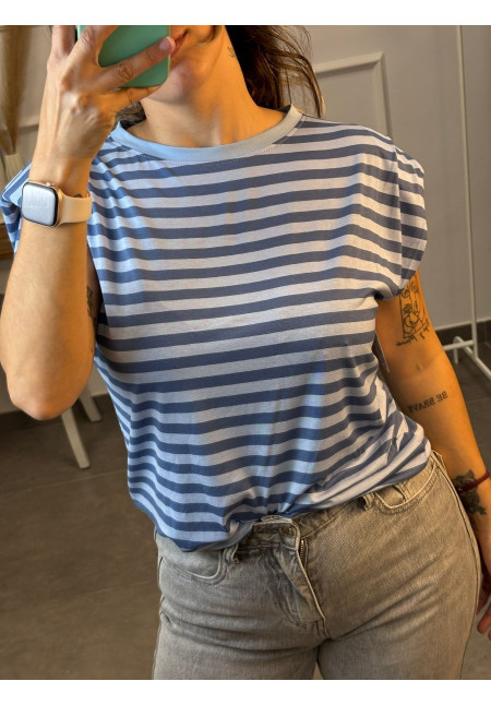 CAMISETA RAYA HOMBRERAS 6223