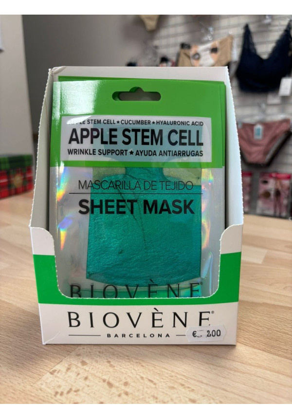 MASCARILLA DE TEJIDO MANZANA 