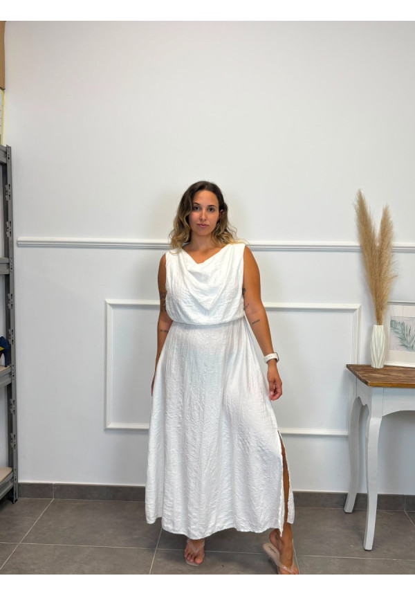 VESTIDO ESCOTE BOMBACHO 37615