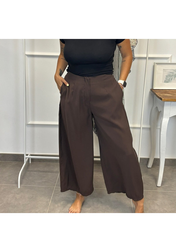 PANTALON PINZA CON CREMALLERA MIDI 12002
