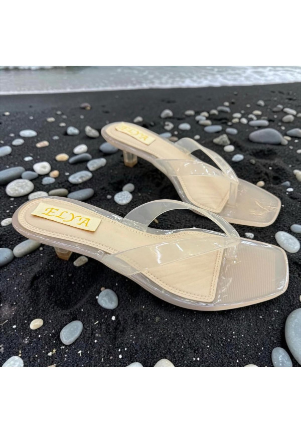 SANDALIA BEIGE TACON PEQUEÑO 1524
