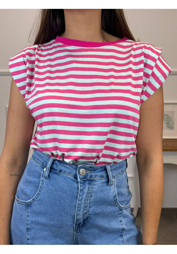 CAMISETA RAYA HOMBRERAS 6223
