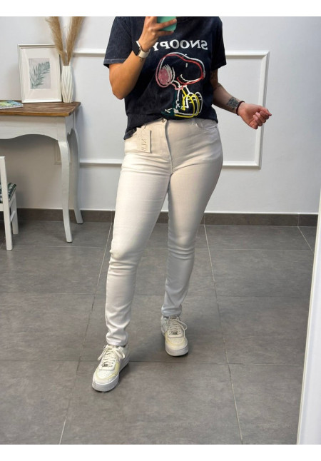 PANTALON PITILLO BLANCO 6305