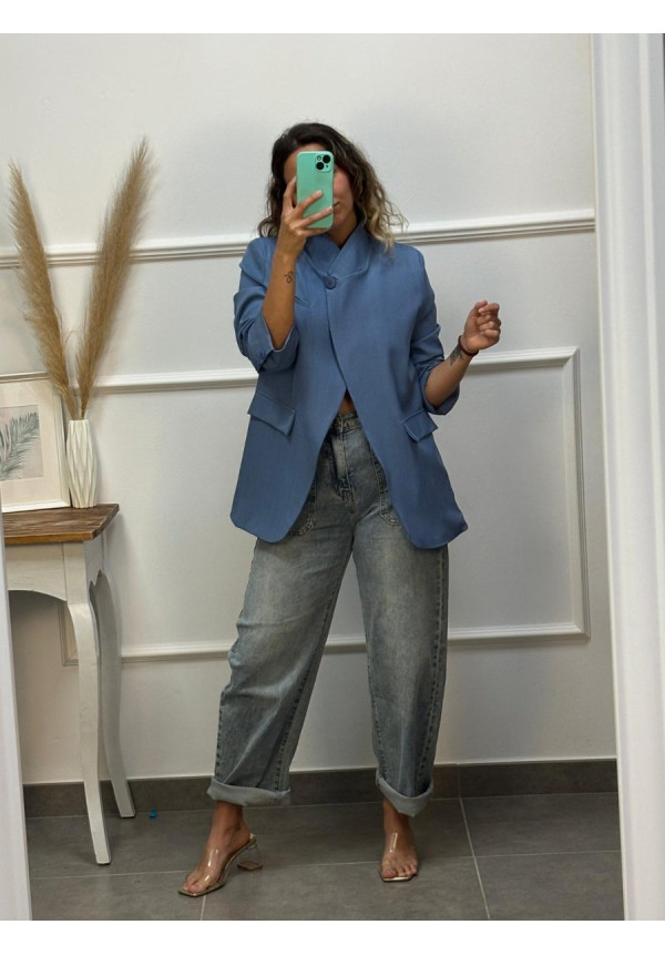 BLAZER CRUZADA LISA 85012